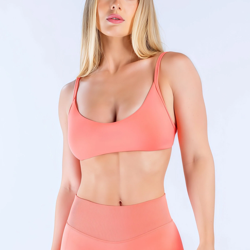 Aquatic Gym - HISTELLO Impact Scoop Neck Bra Women