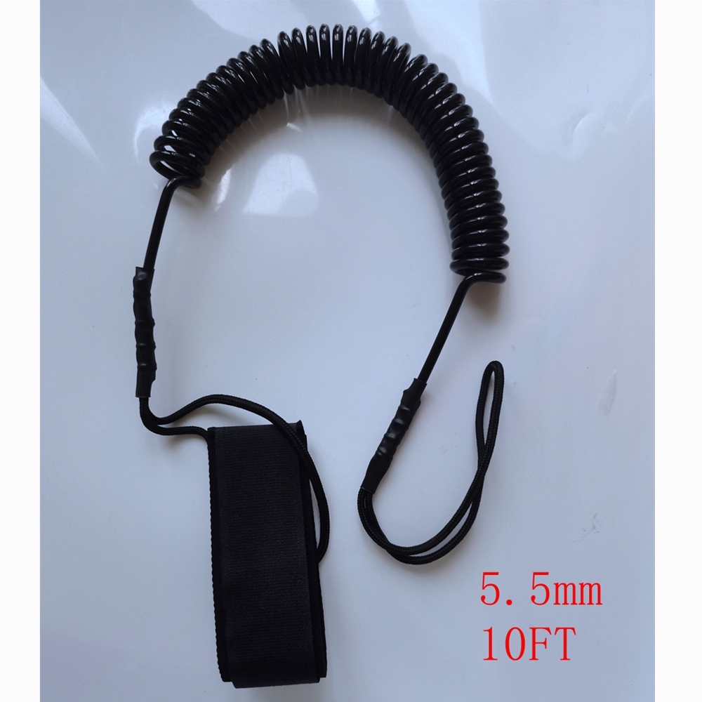5.5MM 10FT Fiberglass Surfboar - đánh giá và giá Surfboard Leash Ankle