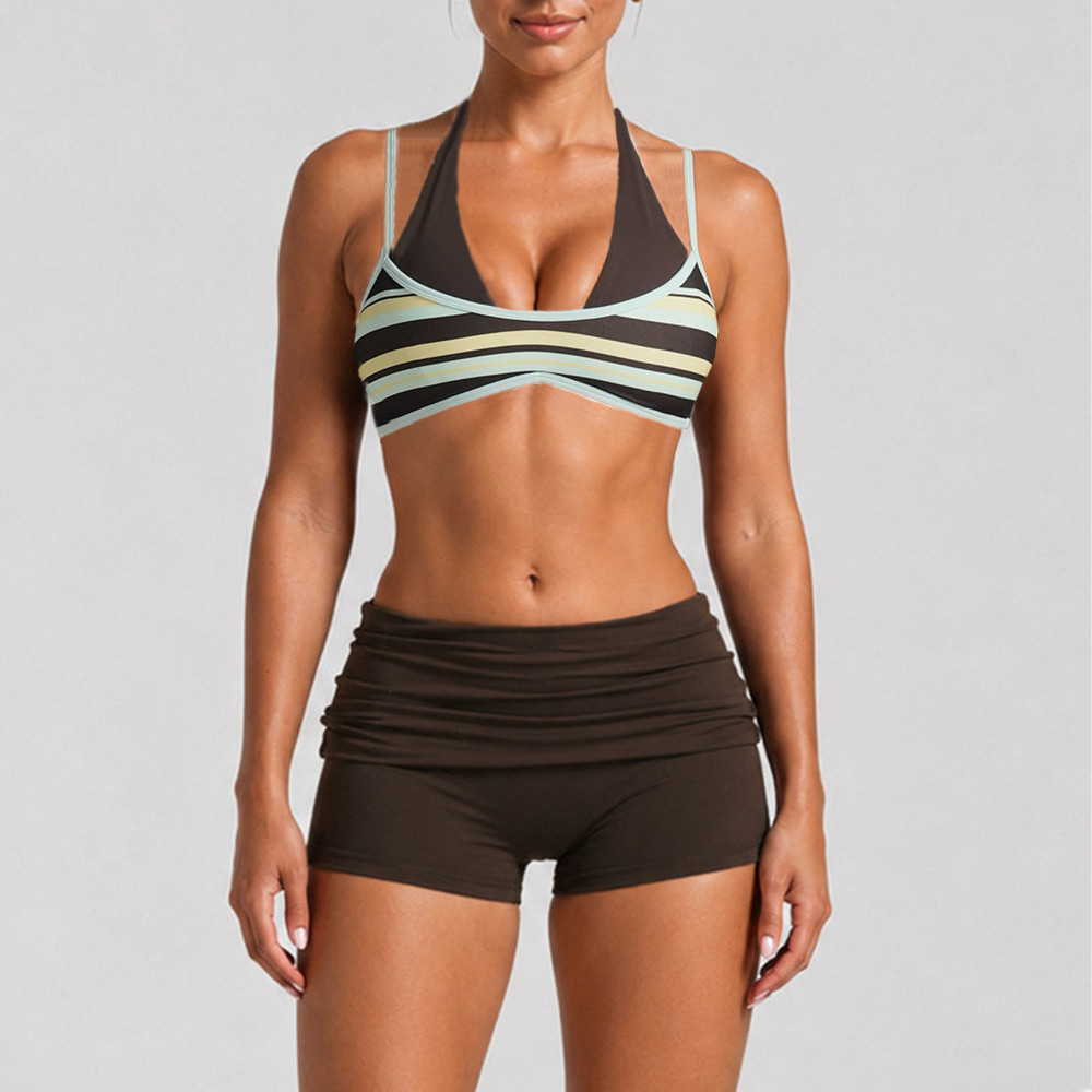 Pad Women Block Dot Halter Dou - đánh giá và giá Aquatic Gym